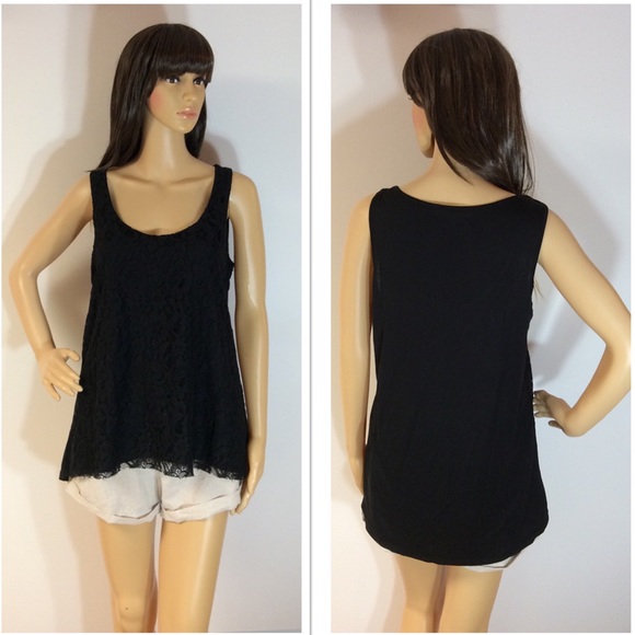 Kenar Tops - KENAR BLACK LACE TOP